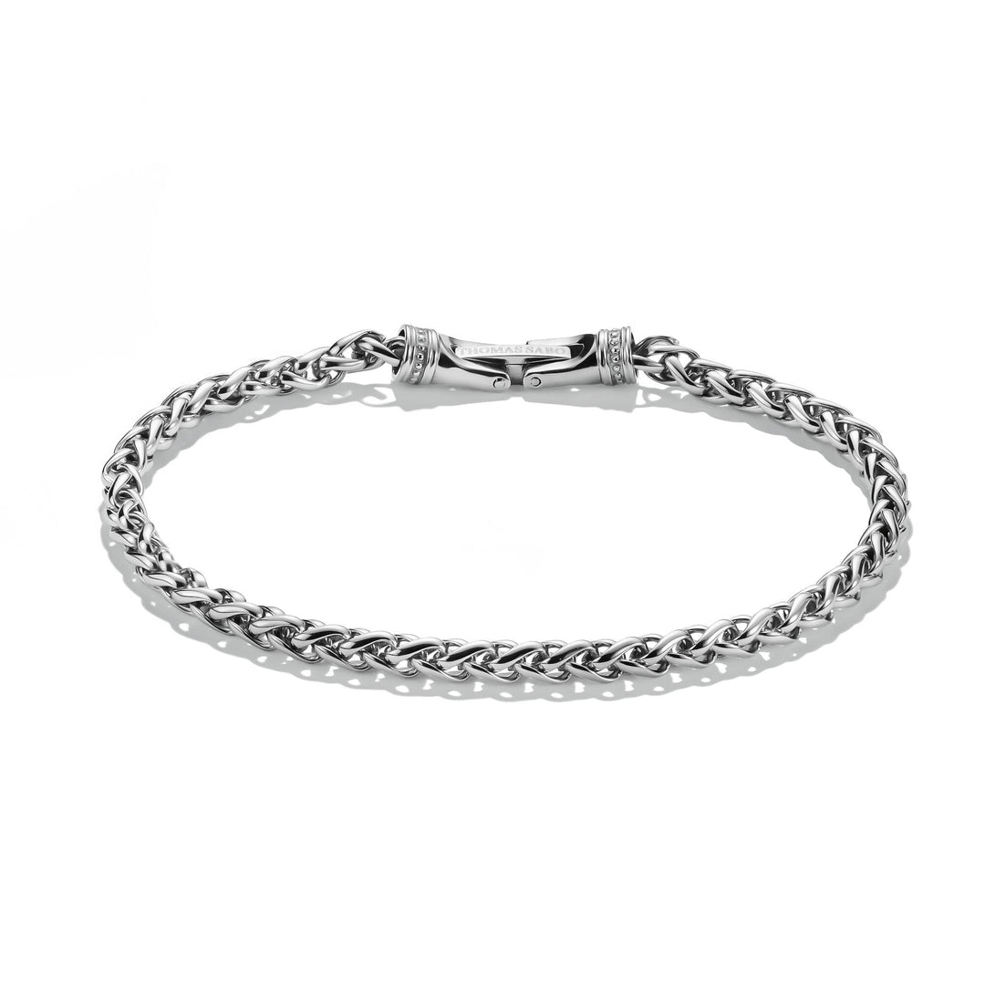THOMAS SABO Stainless Steel Adjustable Box Chain Bracelet 4mm
