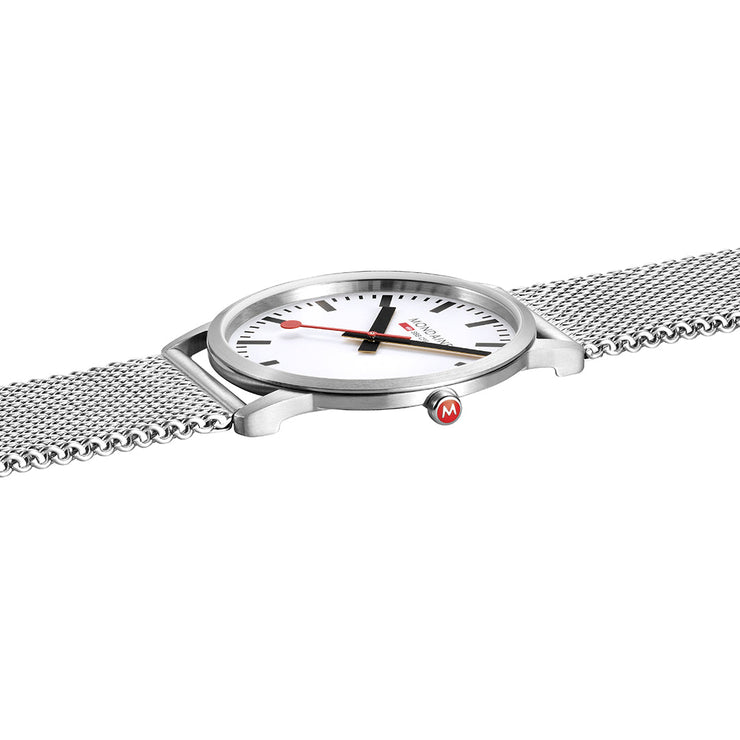 Mondaine Simply Elegant Stainless Steel 40mm Watch