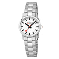 Classic Silver Stainless Steel 30mm Watch
