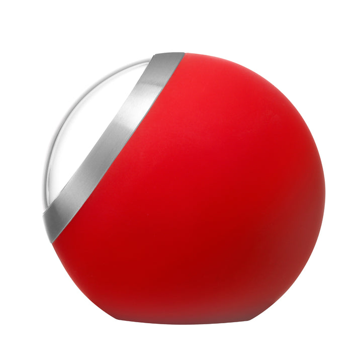 Mondaine Official Swiss Railways Globe Clock Red