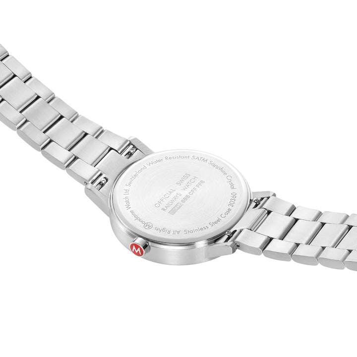 Mondaine Classic Silver Stainless Steel 40mm