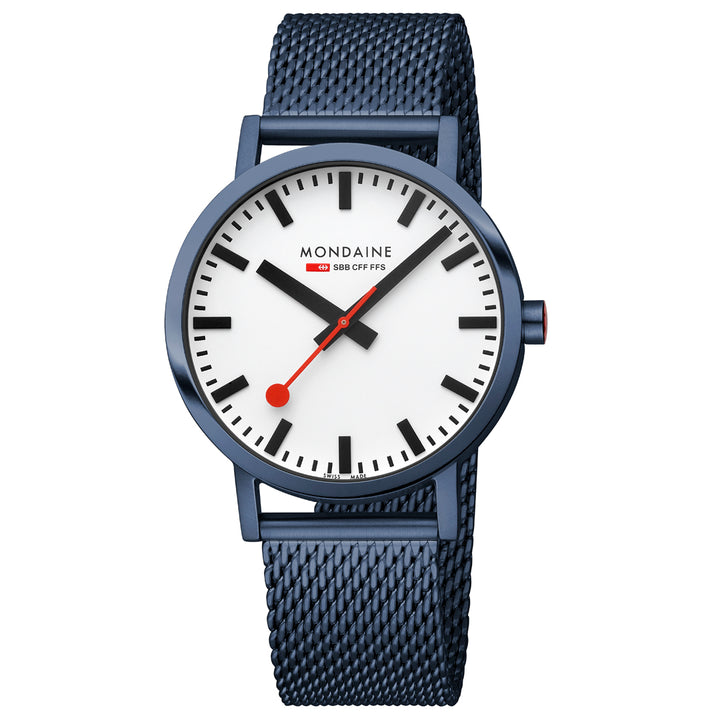 Mondaine Classic Mesh Blue 40mm - A660.30360.1BSBM
