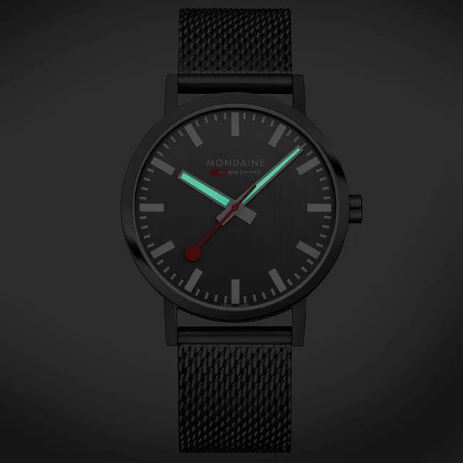 Mondaine Classic Mesh Grey 40mm - A660.30360.81SBM