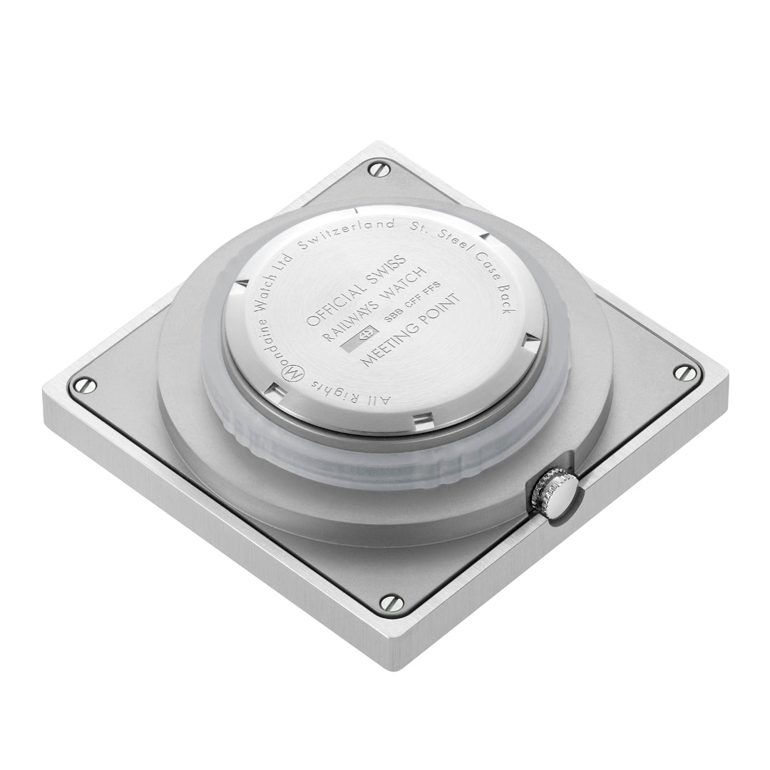 Official Swiss Railways Meeting Clock 170mm