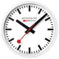 Official Swiss Railways White Wall Clock 25cm