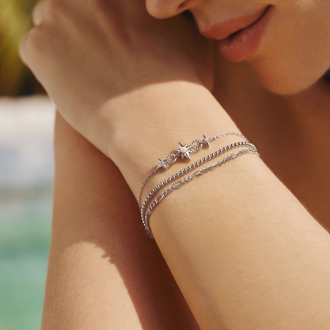 Silver Beaded Bracelet | The Jewellery Boutique