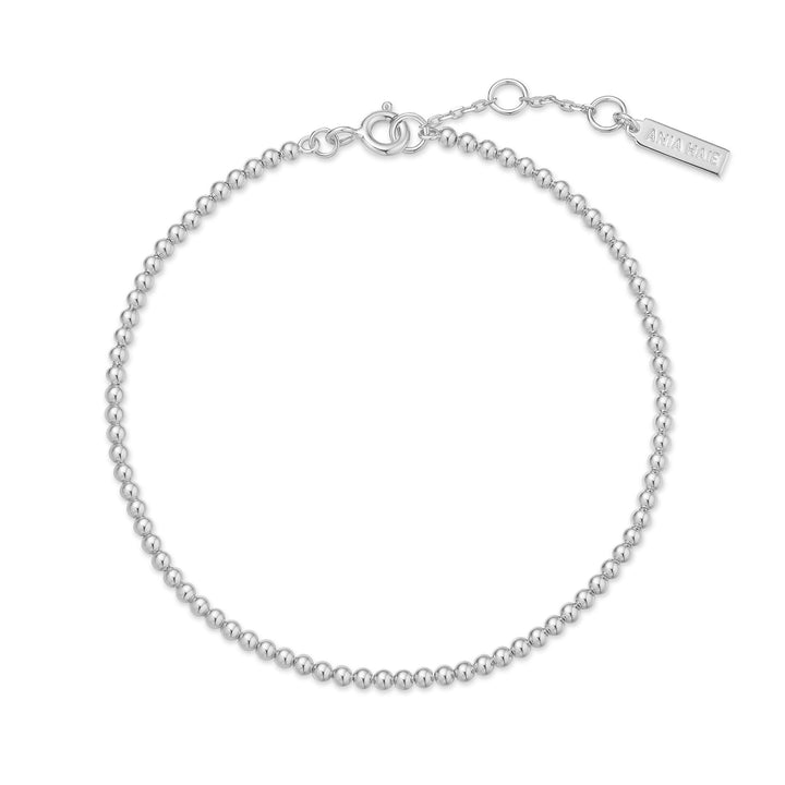 Silver Beaded Bracelet | The Jewellery Boutique
