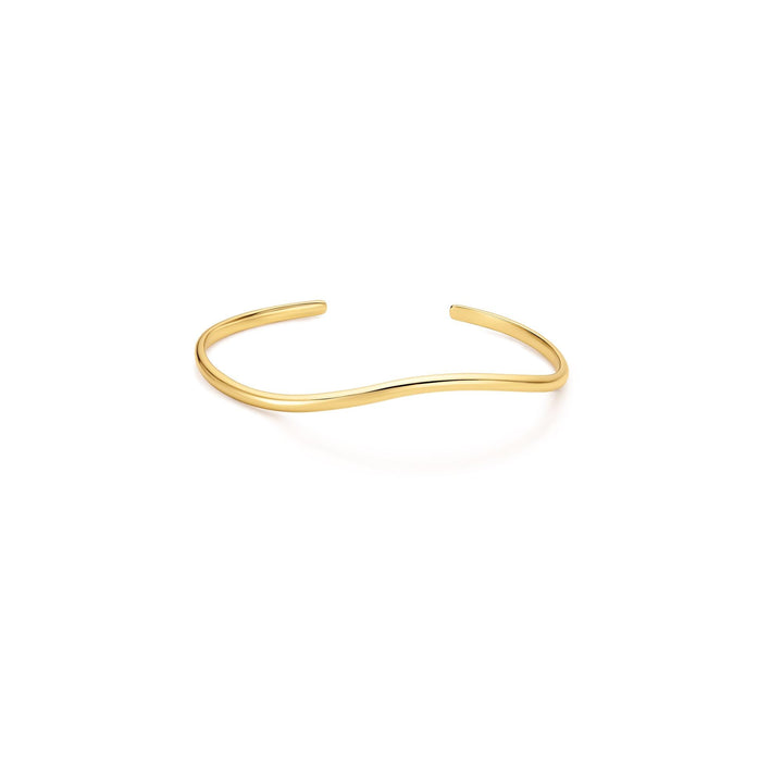 Ania Haie Gold Wave Cuff Bracelet