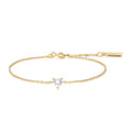 Ania Haie Gold Sparkle Heart Bracelet | The Jewellery Boutique Australia