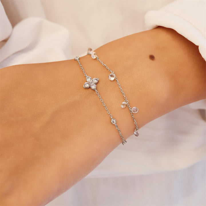 Ania Haie Silver Droplet Station Bracelet | The Jewellery Boutique Australia
