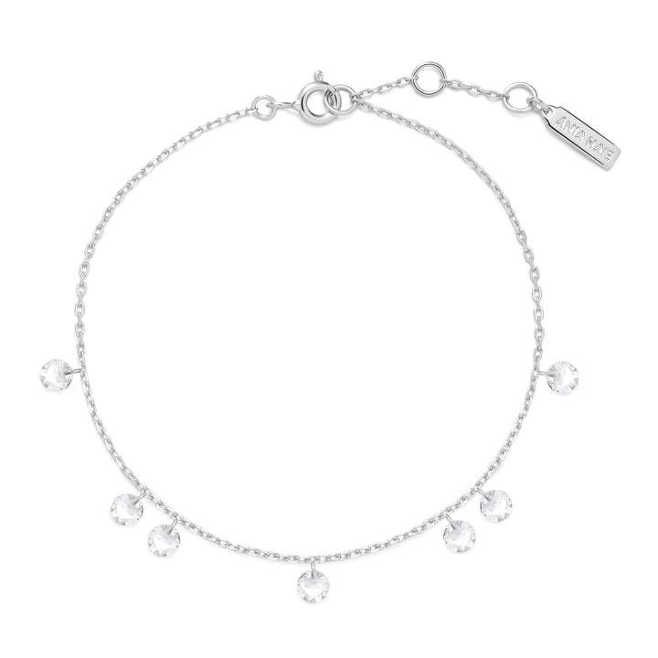 Ania Haie Silver Droplet Station Bracelet | The Jewellery Boutique Australia