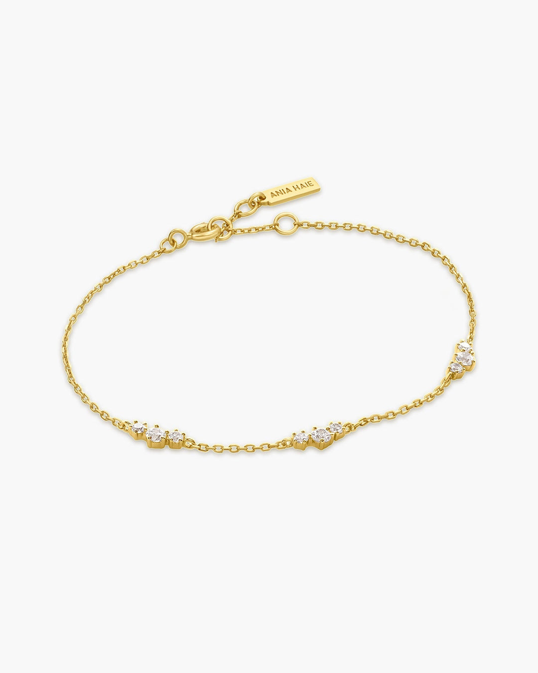 Ania Haie Gold Cluster Station Bracelet B079-01G