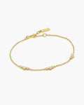 Ania Haie Gold Cluster Station Bracelet B079-01G