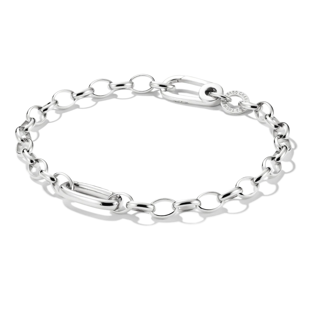 THOMAS SABO Charm bracelet with Connect link Silver