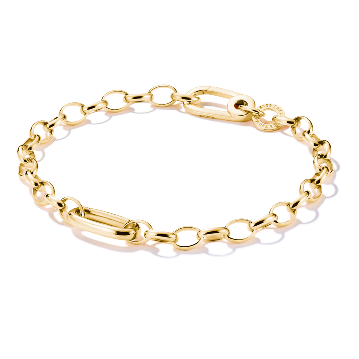 THOMAS SABO Charm bracelet with Connect link Gold