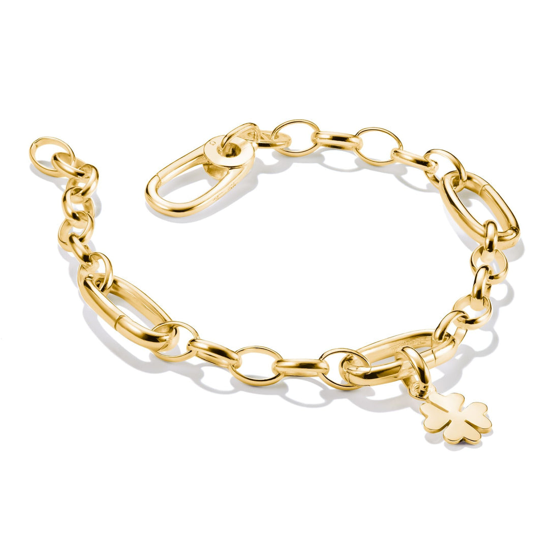 THOMAS SABO Gold-Tone Stainless Steel Singapore Bracelet 1.7mm