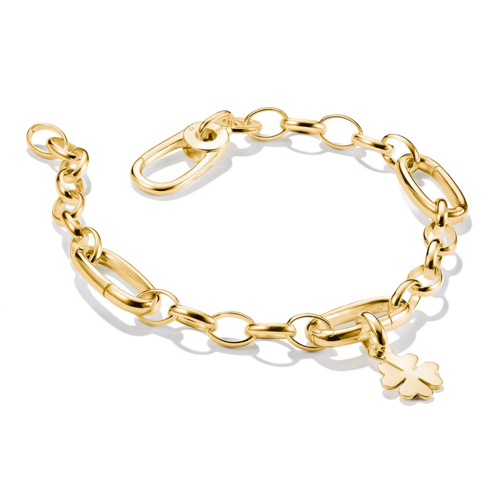 THOMAS SABO Gold-Tone Stainless Steel Singapore Bracelet 1.7mm