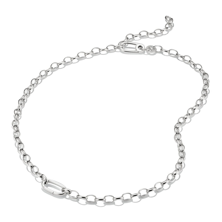 THOMAS SABO Silver-Plated Charm Club Bracelet with Connect Link