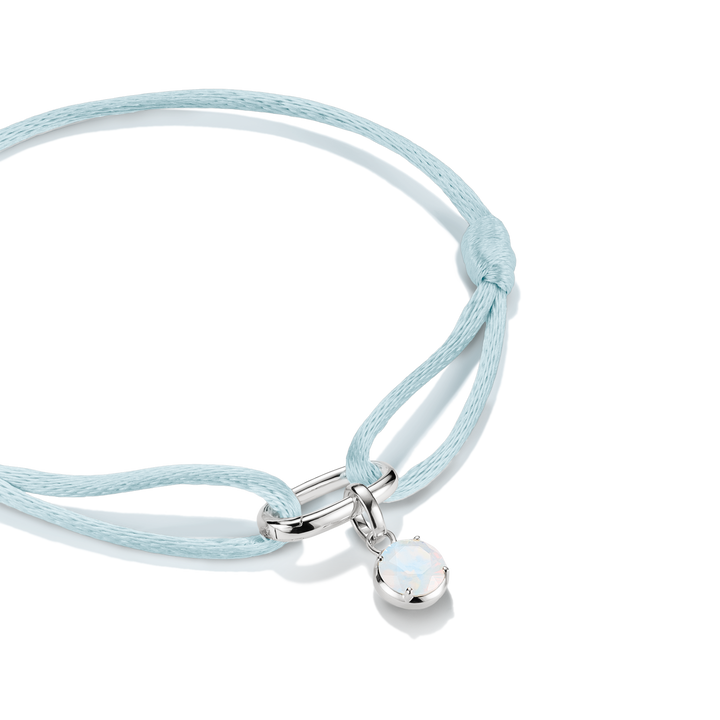 THOMAS SABO Connect Textile Bracelet Turquoise