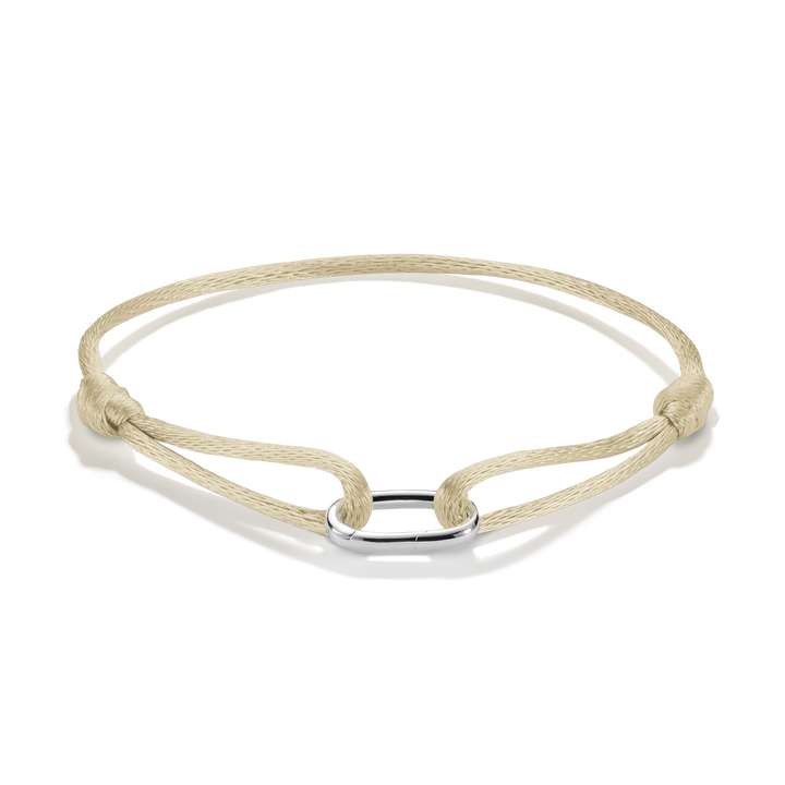 THOMAS SABO Connect Textile Bracelet Beige