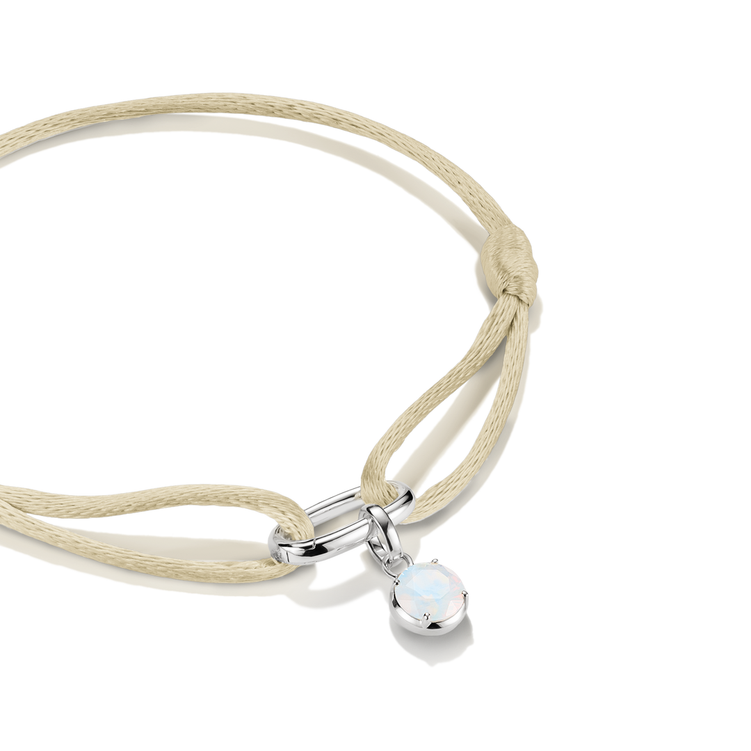 THOMAS SABO Connect Textile Bracelet Beige