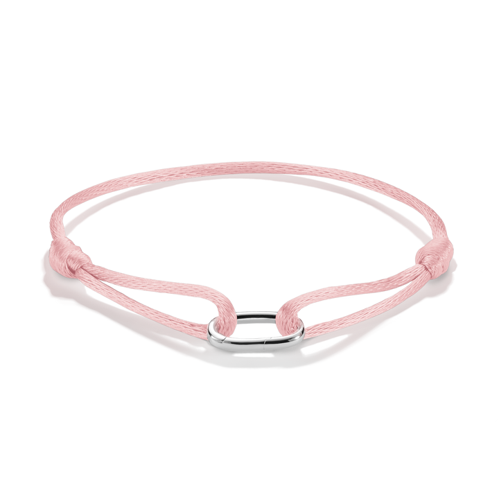 THOMAS SABO Connect Textile Bracelet Pink