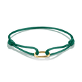 THOMAS SABO Connect Textile Bracelet Green