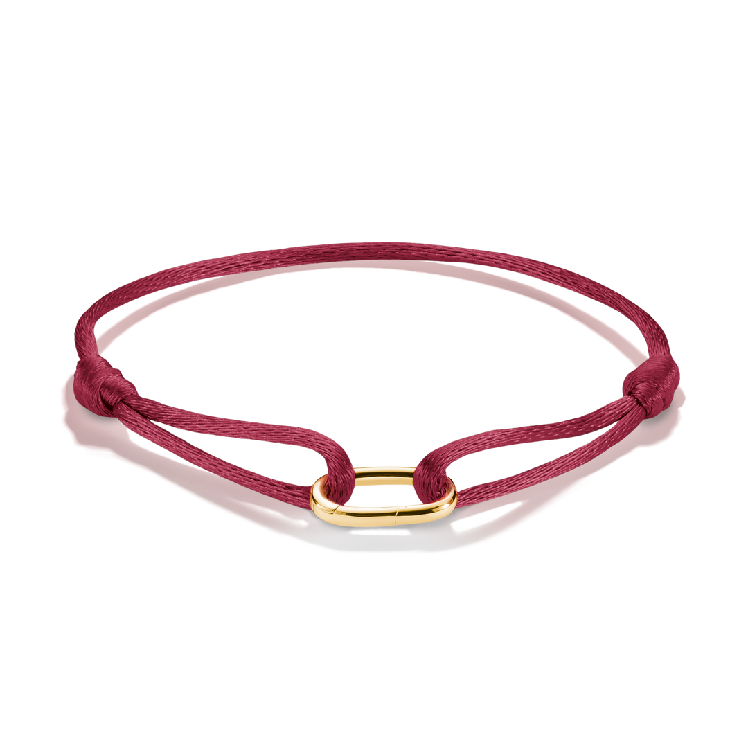 THOMAS SABO Connect Textile Bracelet Red