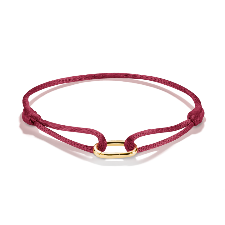 THOMAS SABO Connect Textile Bracelet Red