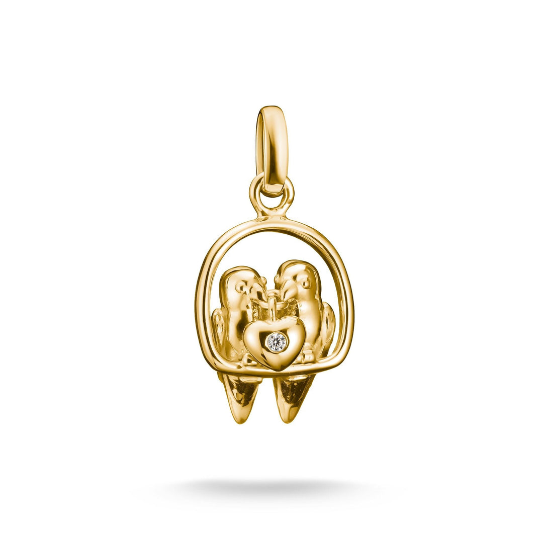 Charm pendant lovebirds Connect  | THOMAS SABO Australia
