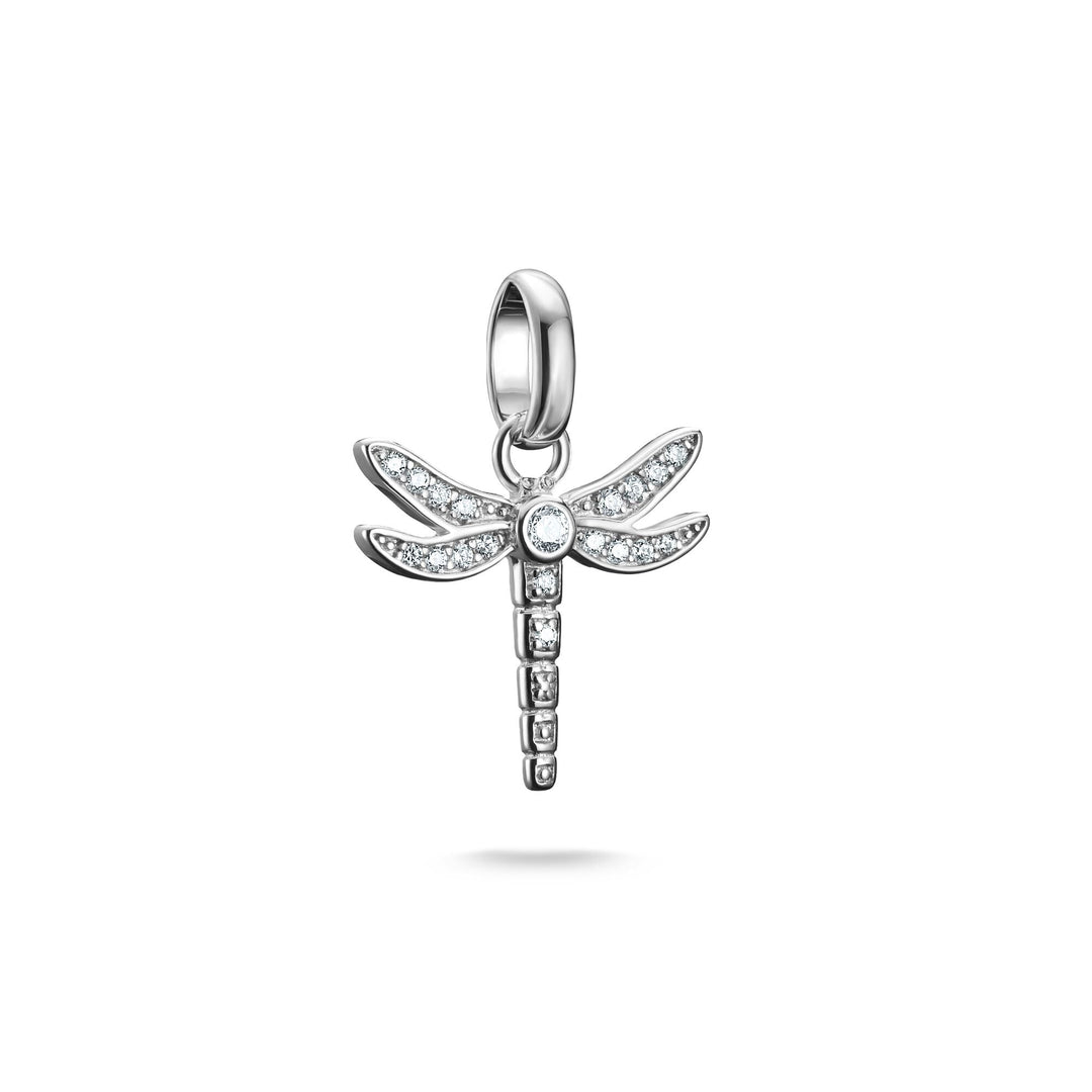 Charm pendant dragonfly with stones Connect  | The Jewellery Boutique Australia