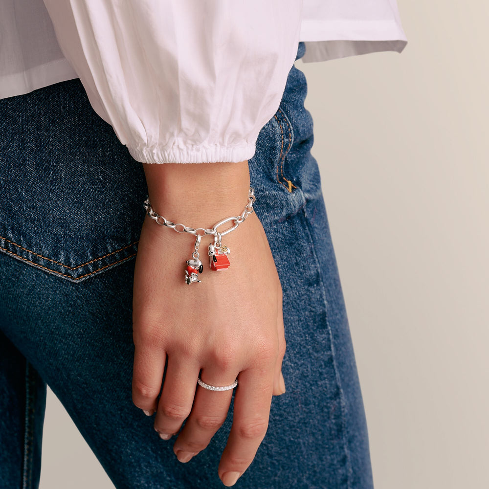 THOMAS SABO Snoopy & Woodstock Doghouse PEANUTS Connect Charm 