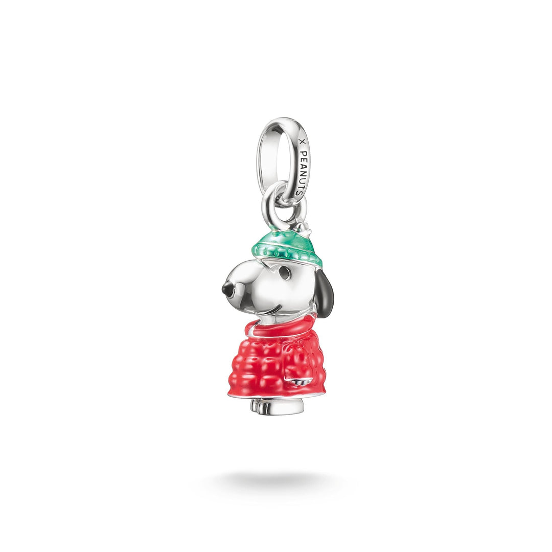 Charm Pendant Snoopy Winter Jacket PEANUTS Connect |The Jewellery Boutique Australia