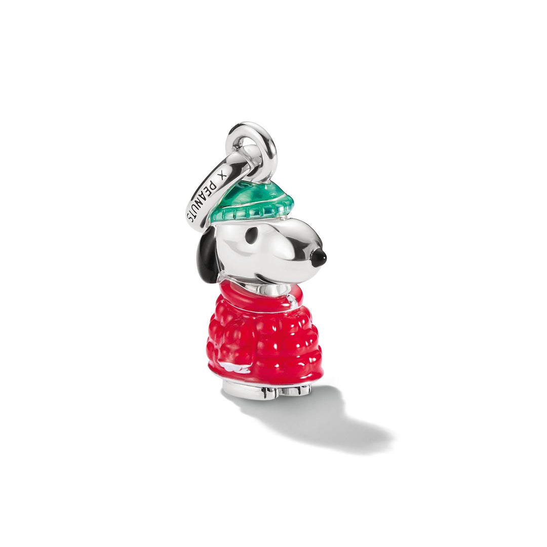 Charm Pendant Snoopy Winter Jacket PEANUTS Connect |The Jewellery Boutique Australia