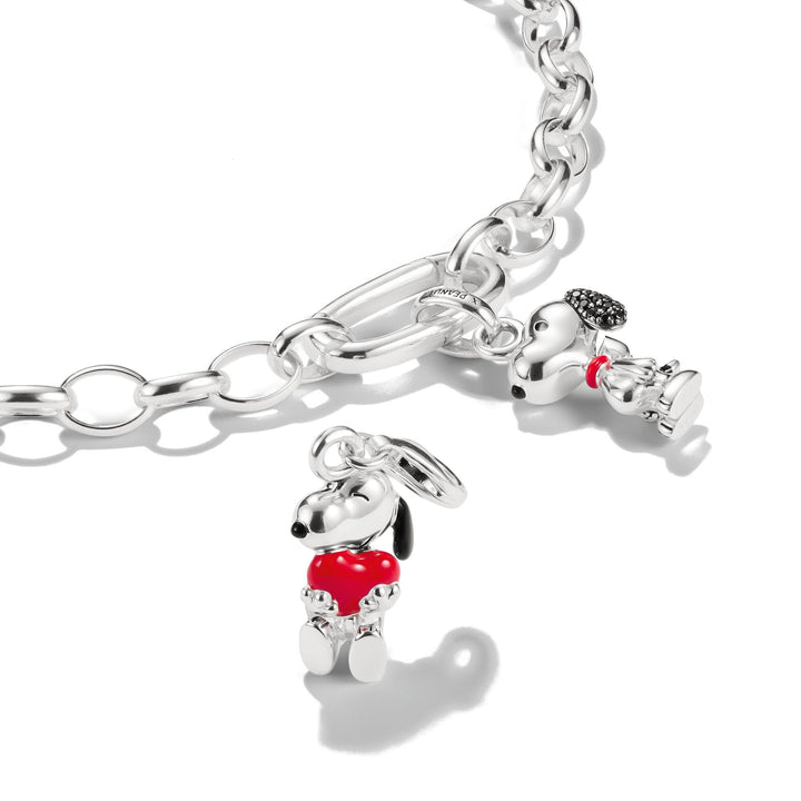 THOMAS SABO Snoopy Pavé PEANUTS Connect Charm 