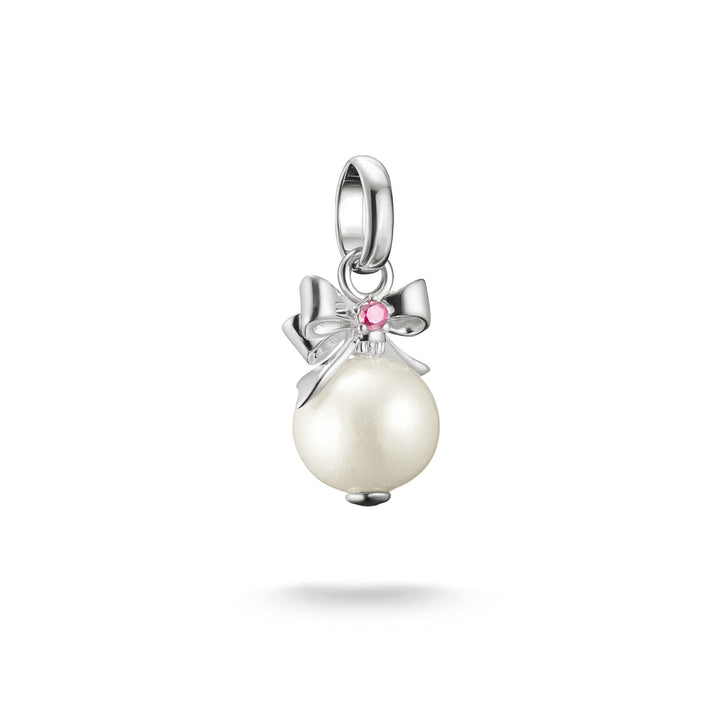 Charm Pendant Pearl with Bow Connect |The Jewellery Boutique Australia