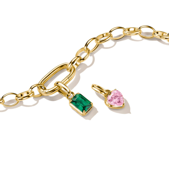 THOMAS SABO Gold-Plated January Birthstone Charm