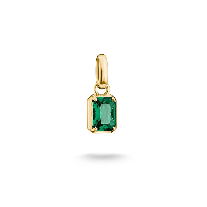THOMAS SABO Gold-Plated May Birthstone Charm