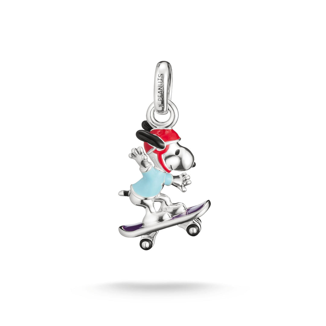 Connect Charm Snoopy on Skateboard  | Jewellery Boutique Australia