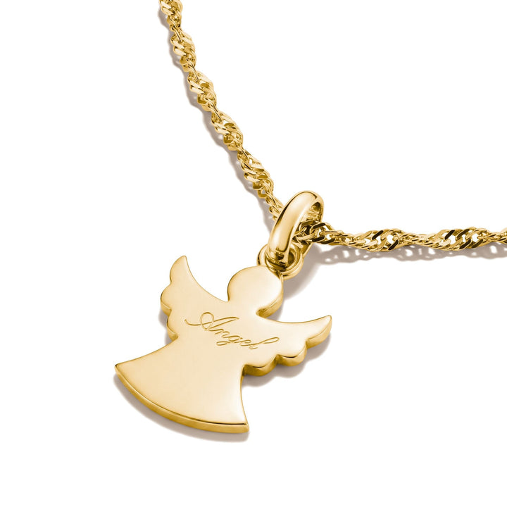 THOMAS SABO Gold-Plated Angel Charm