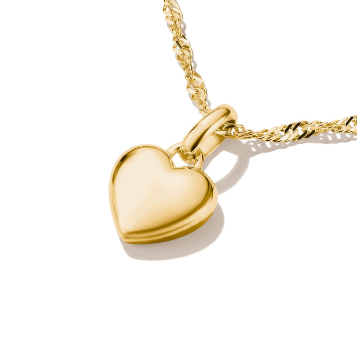 THOMAS SABO Gold-Plated Heart Charm