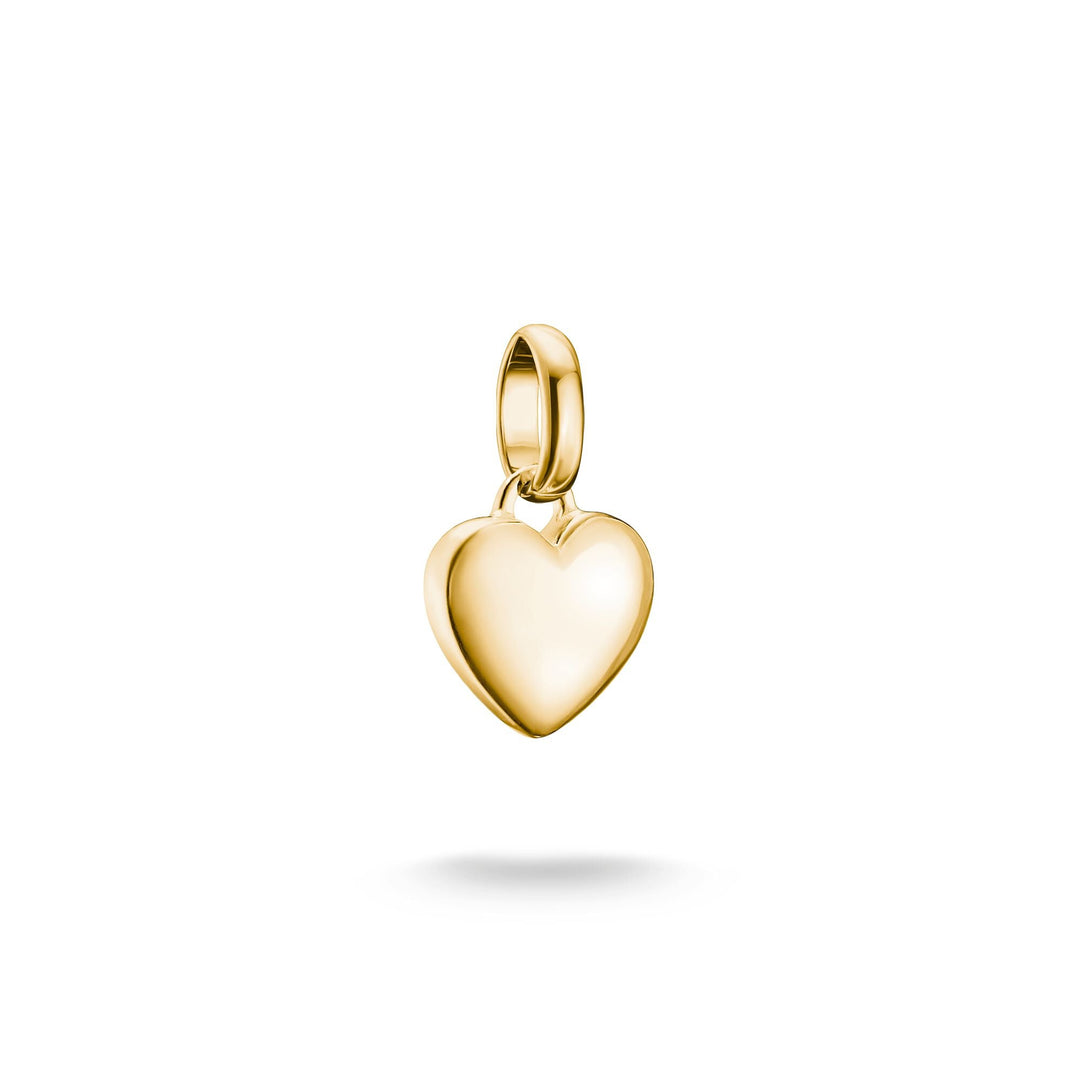 THOMAS SABO Gold-Plated Heart Charm