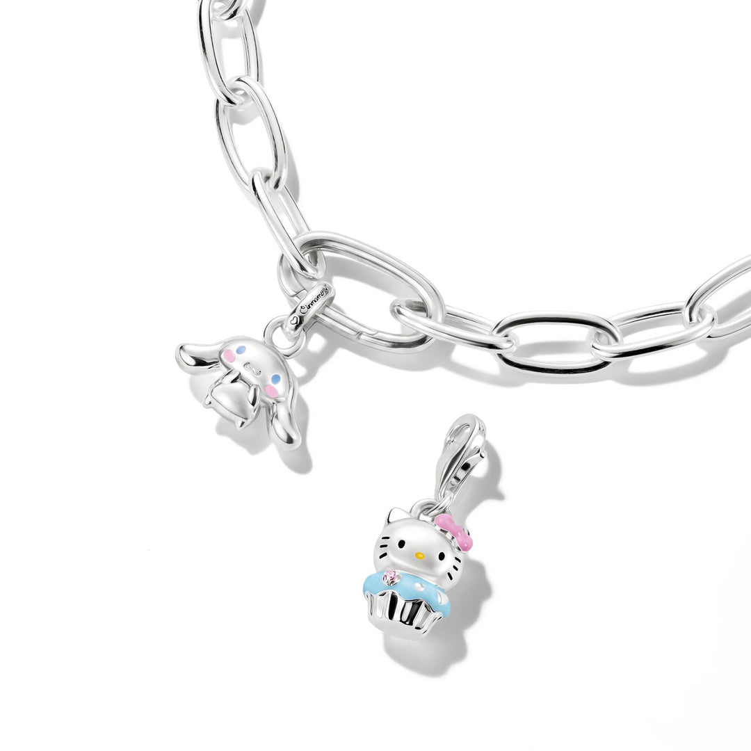 THOMAS SABO Hello Kitty Cinnamoroll Connect Charm, Silver-Plated