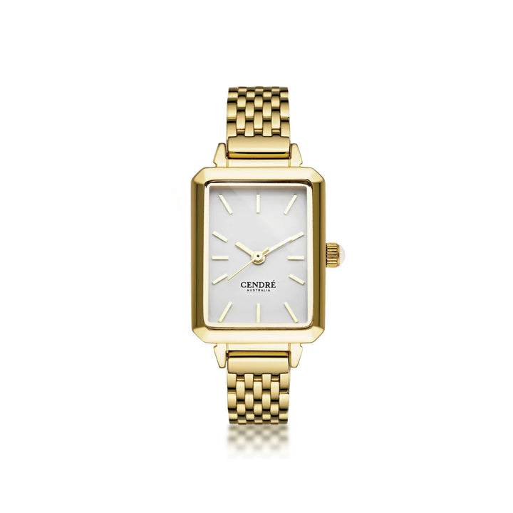 Mason Watch | White | 14K Gold