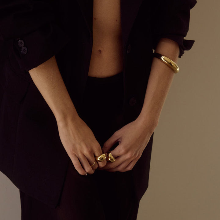 Freya Bangle | 14K Gold