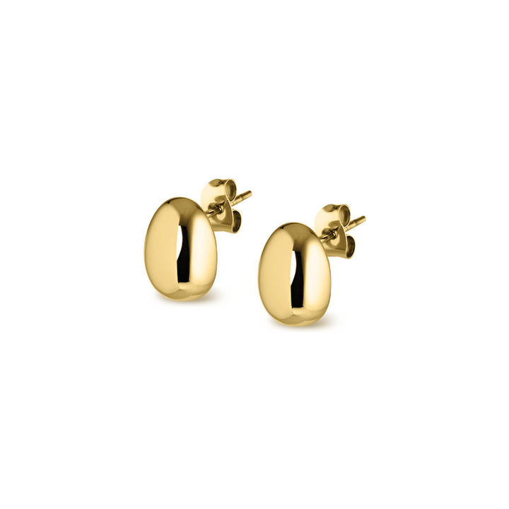 Bean Earrings | 14K Gold