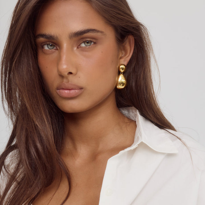 Cora Earrings | 18K Gold