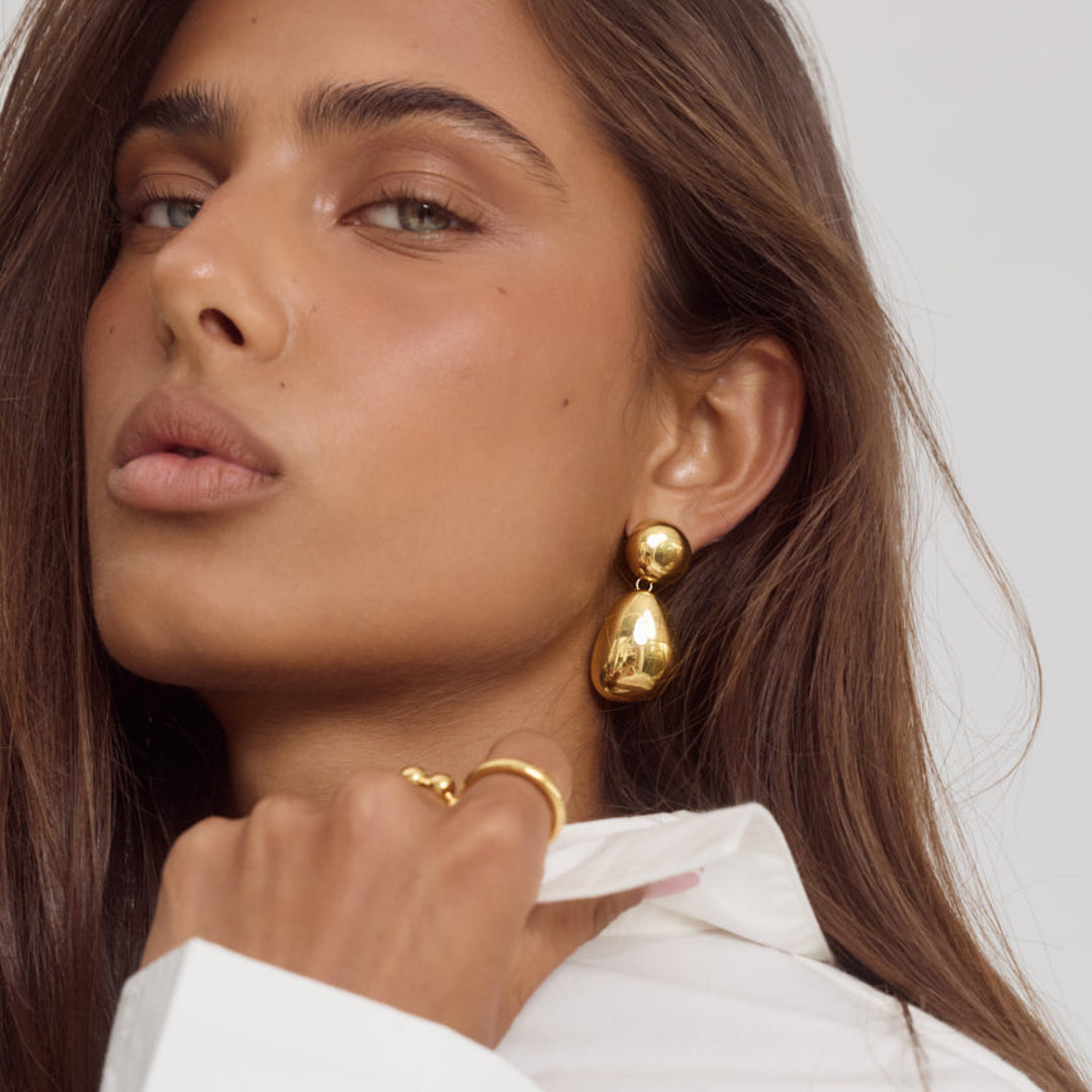 Cora Earrings | 18K Gold