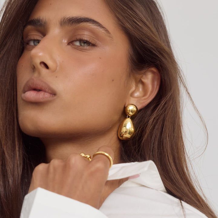 Cora Earrings | 18K Gold