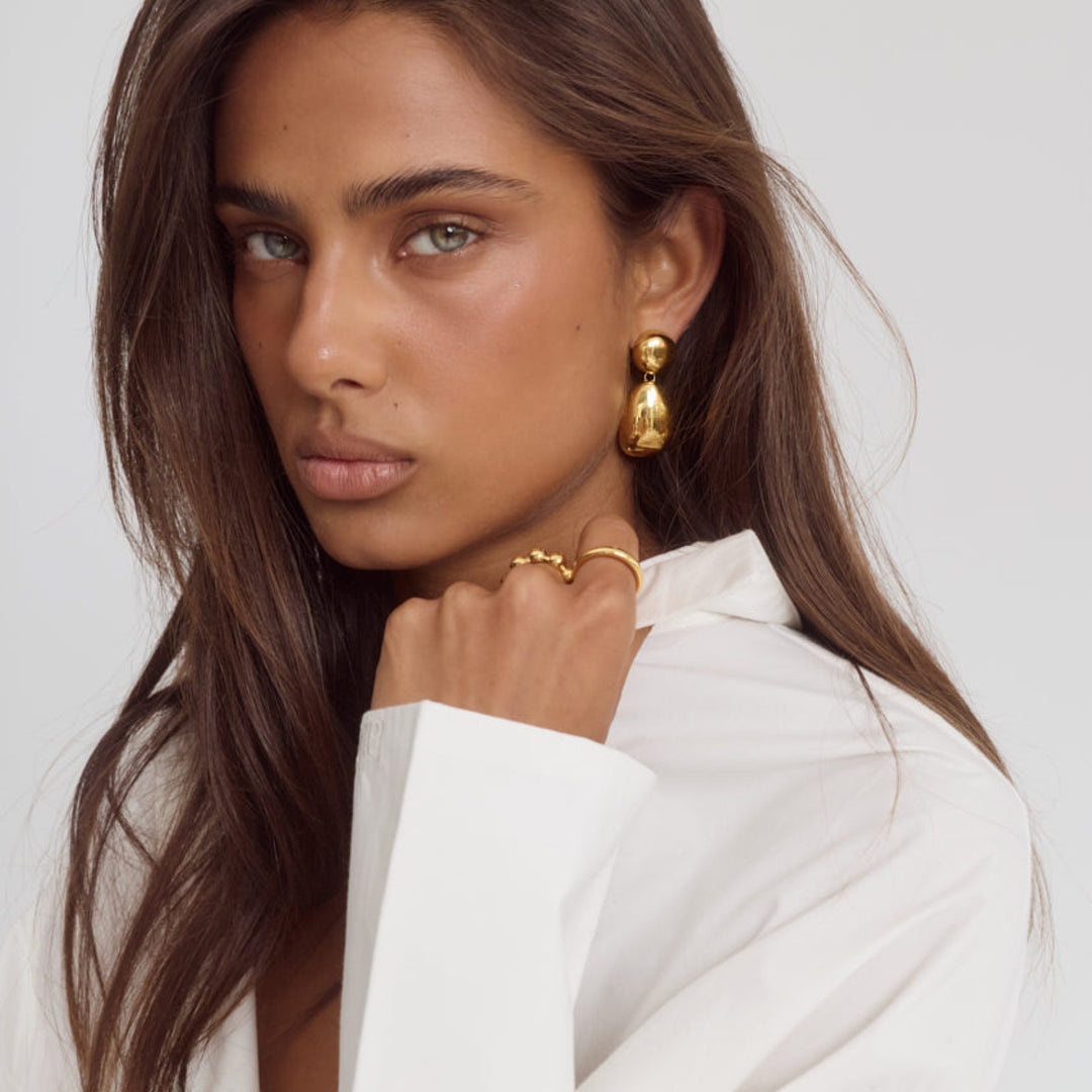 Cora Earrings | 18K Gold